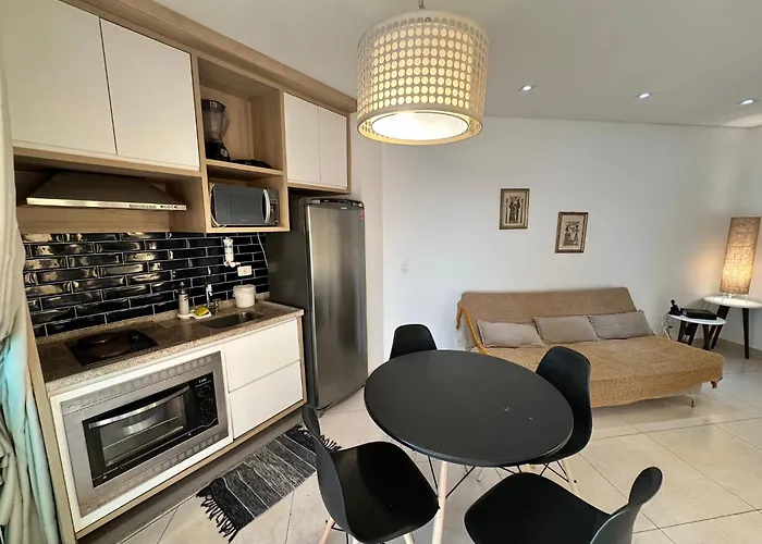 Estanconfor Santos Vista Mar Ac Garagem Arrumacao Andar Bem Alto