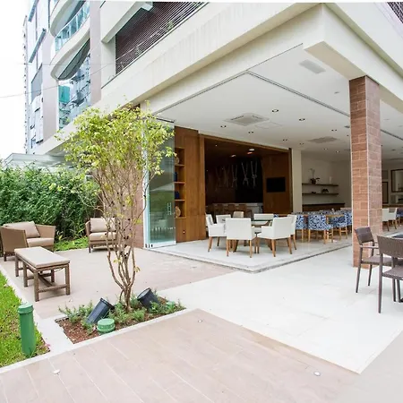 Estanconfor Santos Vista Mar Ac Garagem Arrumacao Andar Bem Alto Santos (Sao Paulo) Exterior photo