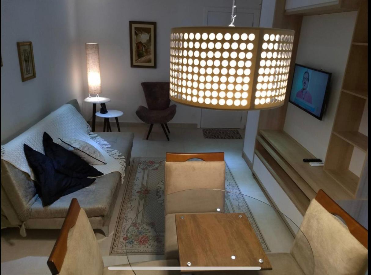 公寓 Estanconfor Vista Mar Ac Garagem Arrumacao Andar Bem Alto Santos (Sao Paulo)