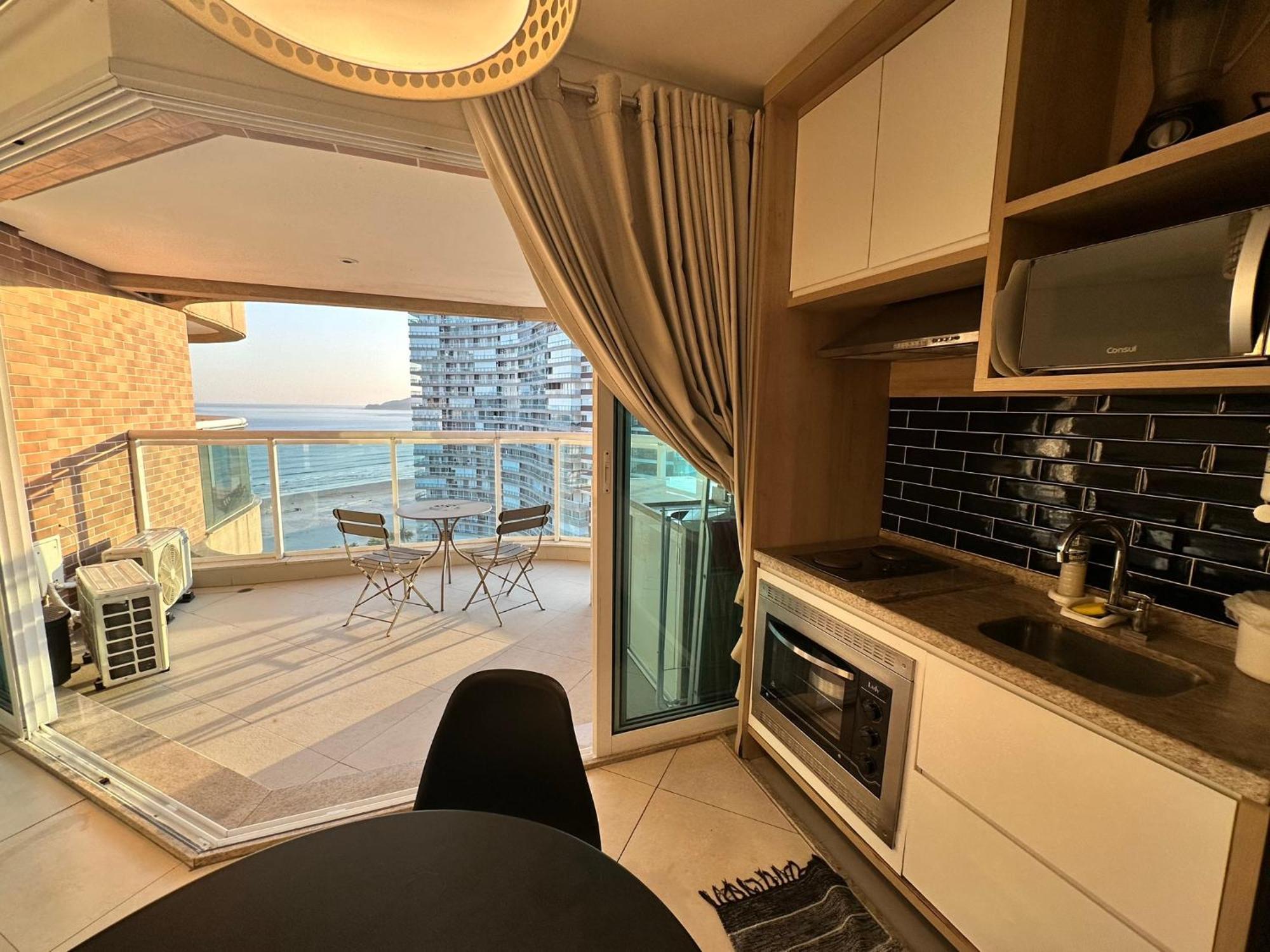 Estanconfor Vista Mar Ac Garagem Arrumacao Andar Bem Alto * Santos (Sao Paulo)