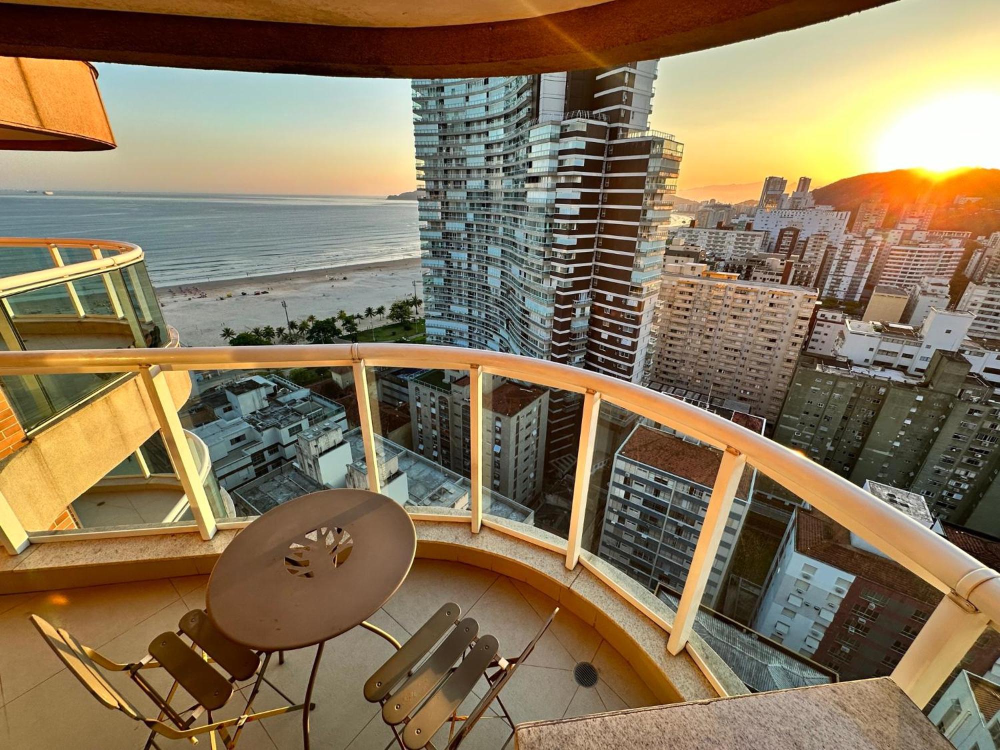 Estanconfor Vista Mar Ac Garagem Arrumacao Andar Bem Alto 公寓 *